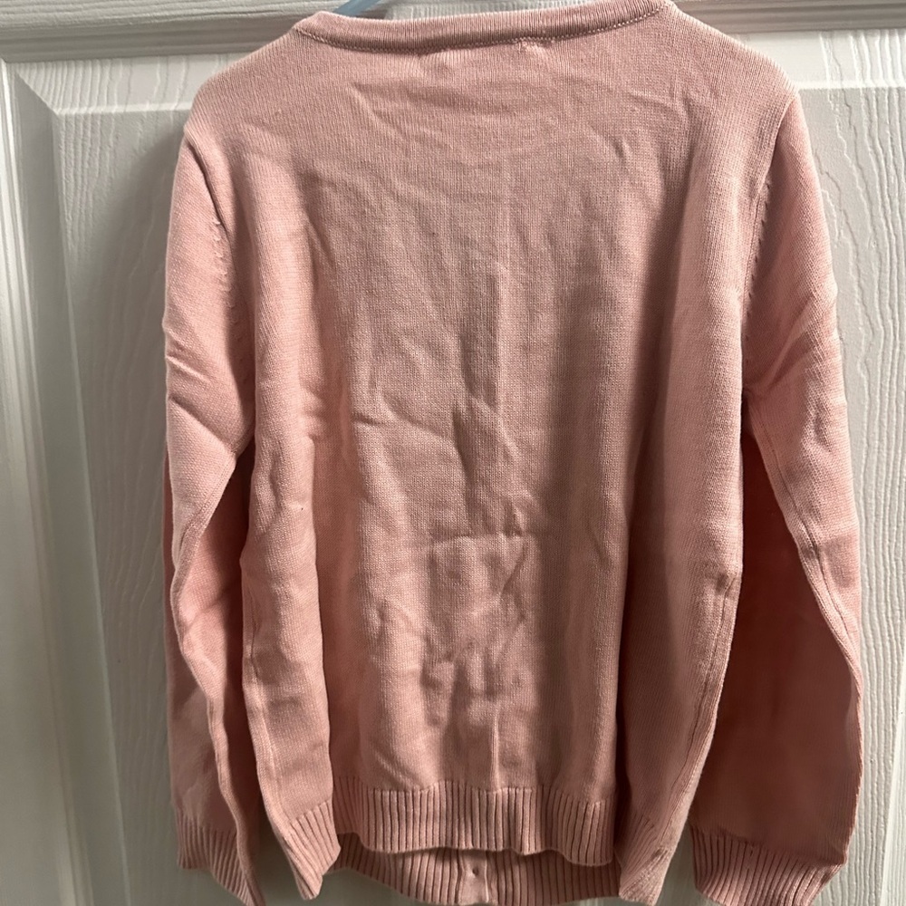 🆕 RUFFLE BUTTS PINK RUFFLED CARDIGAN FOR GIRLS - Picture 7 of 7